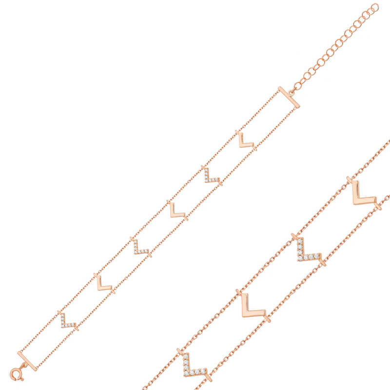 Silverlina%20Gümüş%20Rose%20V%20Bayan%20Bileklik
