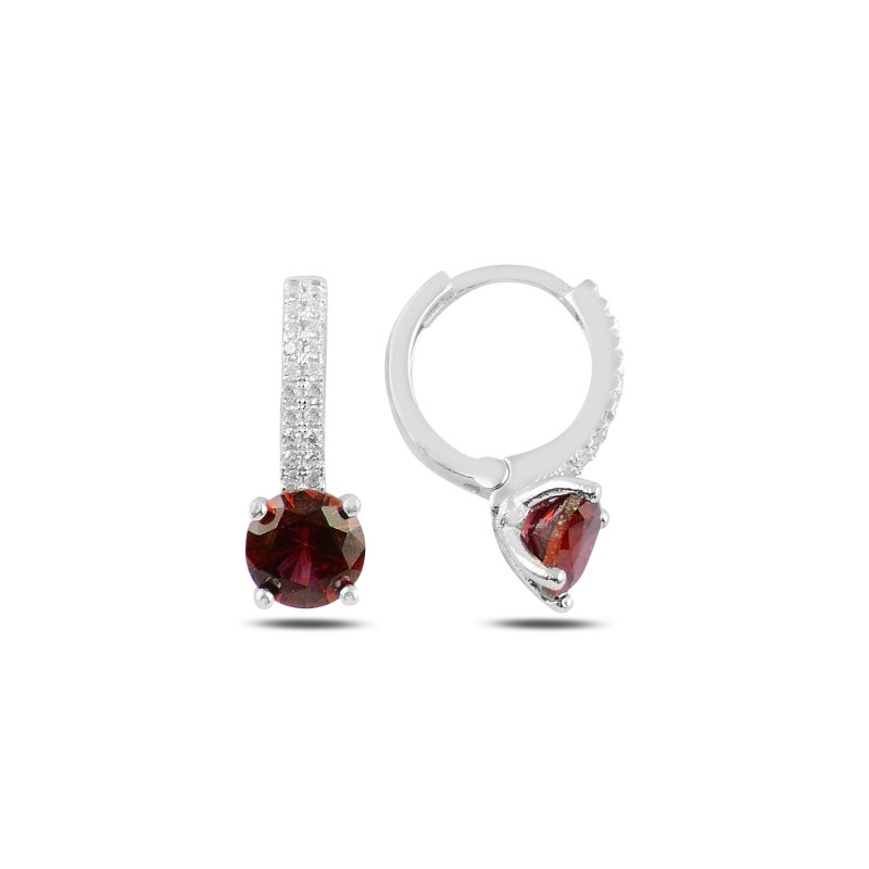 Gümüş%20Tektaş%20Zirkon%20Taşlı%20Hagi%20Küpe-Garnet%20zirkon%20(kırmızı)